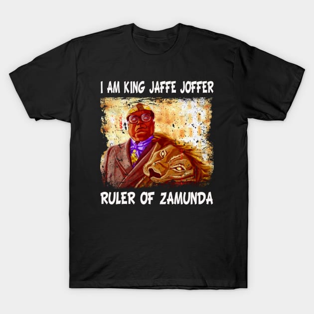 Zamunda To Nyc Akeem's Riotous Arrival In Coming To America T-Shirt by MakeMeBlush